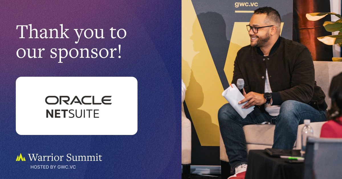 Thank you to Oracle <a href="/NetSuite/">NetSuite</a> and George Ploss for their generously hosting our Warrior Summit! Oracle's Austin campus made a beautiful backdrop for a day full of connections and growth for founders and investors. #WarriorSummit23