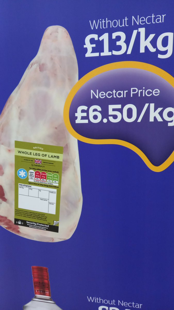 It is frustrating <a href="/sainsburys/">Sainsbury's</a> when you advertise a great offer of UK lamb only to have NZ lamb in the fridges. And not for the first time. I want to support <a href="/LoveBritishFood/">Love British Food</a>