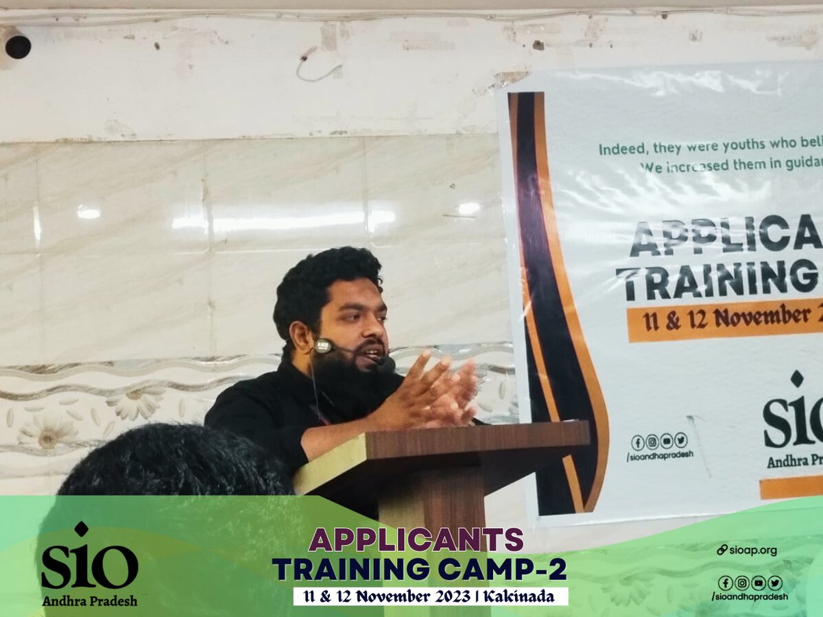 SIO_AP's tweet image. Group activity on 
Reconstruction of society aiming students &amp;amp; Youth 

Student Parliament, Understanding Indian Society, Contemporary Ideologies 

Sports events and many more.
#sioap 
#ATC 
#kakinada