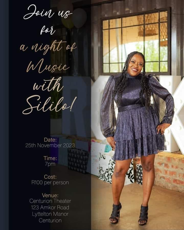 Old school RnB! Please support this amazing musical diva! Proud to call you my sister! If you’re in the Centurion area, don’t miss out! Good for a date night!