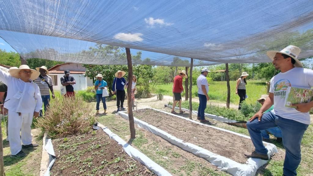 FAOCaribbean's tweet photo. 3rd Day in Regional #LearningRoute #Brazil Participants went to Regional Institute for Appropriate Small Farming and Animal Husbandry to learn about its technical and educational projects to transmit a correct understanding of the semi arid environment. @IFAD @EU_Partnerships https://t.co/aUrgH650Wz
