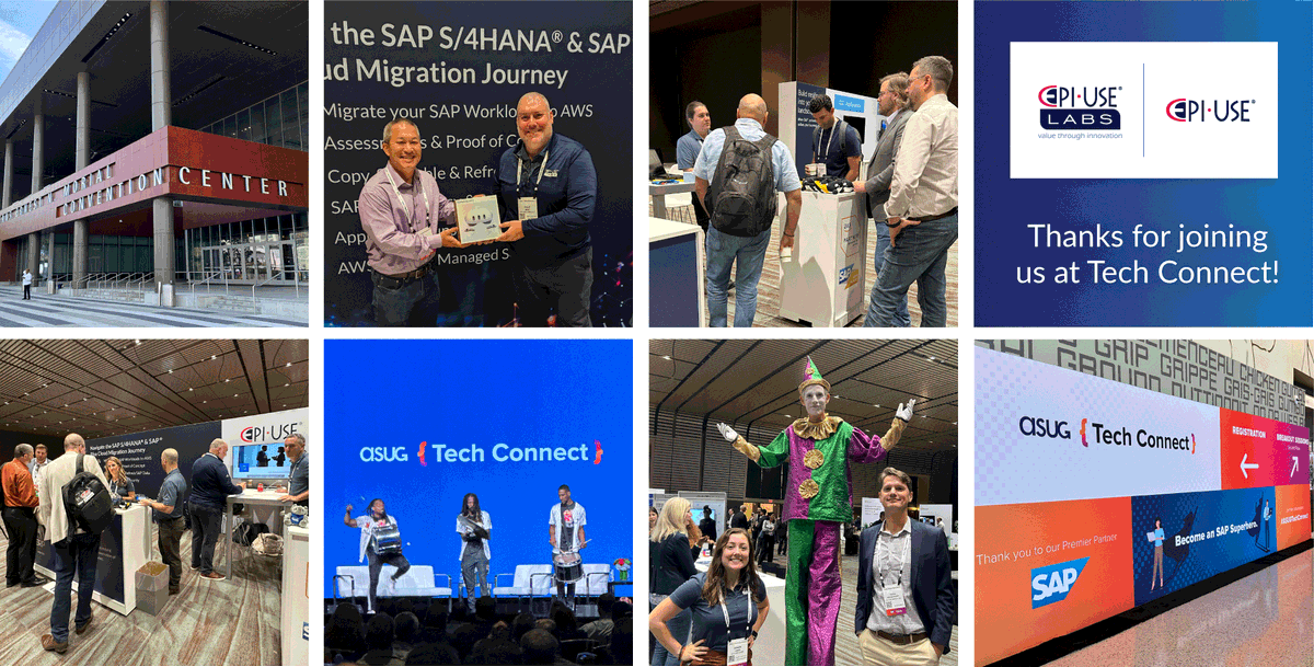 Thank you to everyone who made Tech Connect a success and thanks to @ASUG365 for having us! 🙌 It was a great experience meeting and connecting. The shared passion for SAP and the vibrance of New Orleans made it so memorable. Until next time! 🎷🎶 #TechConnect #EPIUSELabs