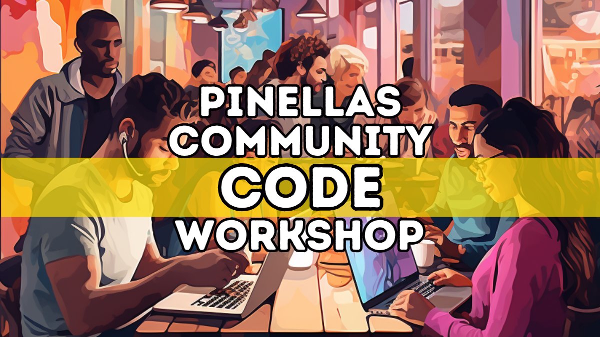 AndreyWhoCodes's tweet image. FREE Local Community Code Workshop in Pinellas County, FL.
Every Saturday at Noon.
All skill levels, all languages welcomed!
Let's build something great and learn along the way!
meetup.com/pinellas-commu…
#codeinpublic #codebootcamp #codemeetup #devmeetup #javascript #react…