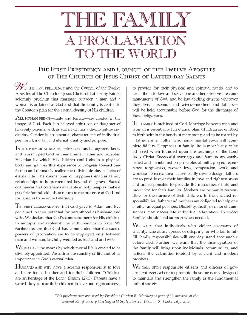Amen!!
All are God's children!  All will have the chance to accept or reject Him and be baptized.
#FamilyIsForever 
#FamilyProclamation