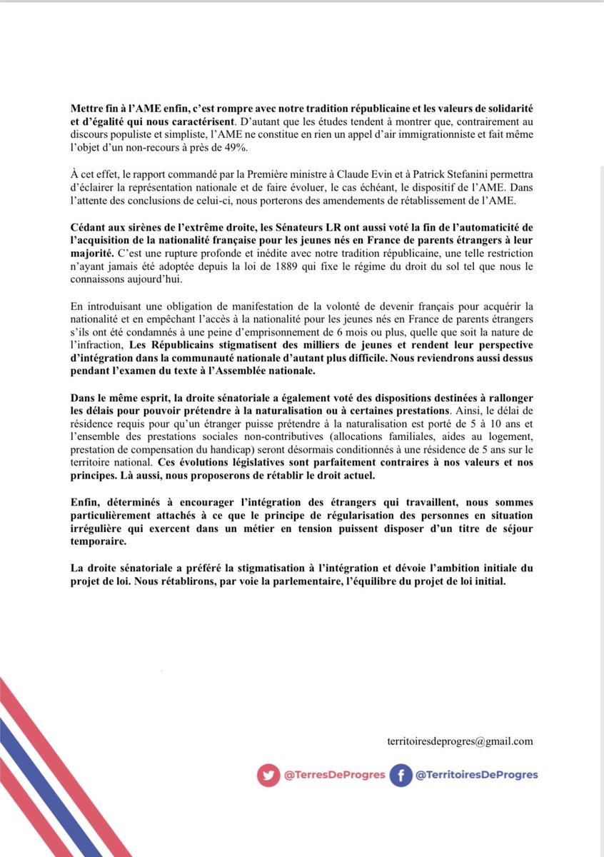 Démocrates & Progressistes tweet media