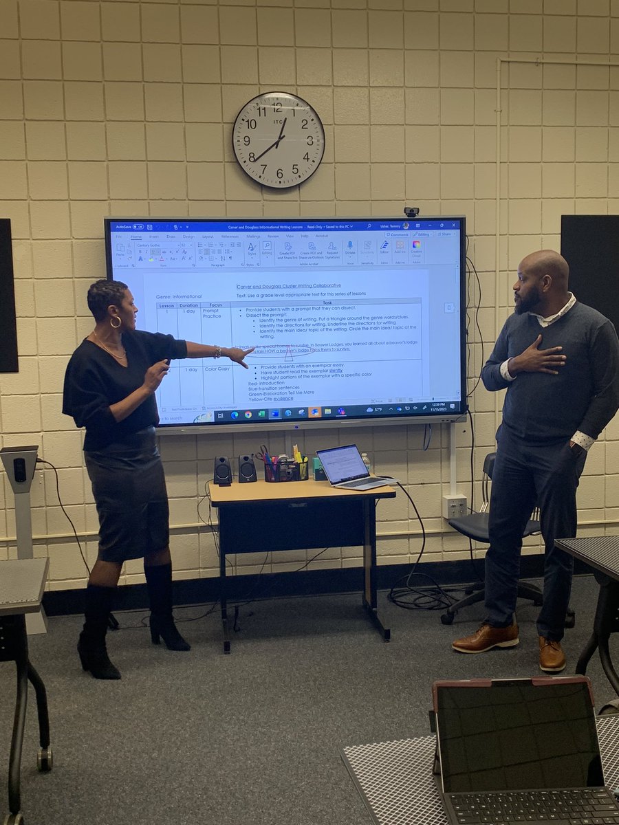 Many thanks to @forrest_taylor1, @BoydPrincipalK , and @principaltford for sharing their promising practices for data utilization and effective writing instruction. Leader’s developing and supporting each other!🙌🏿💛 @apsupdate @apssupt @DrTSpencer @CrystalJanuary