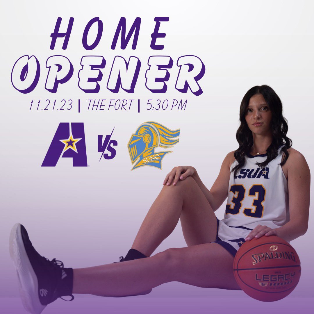 We are less than a week away from our home opener.   Come out and support LSUA WBB ON TUESDAY Nov 21st