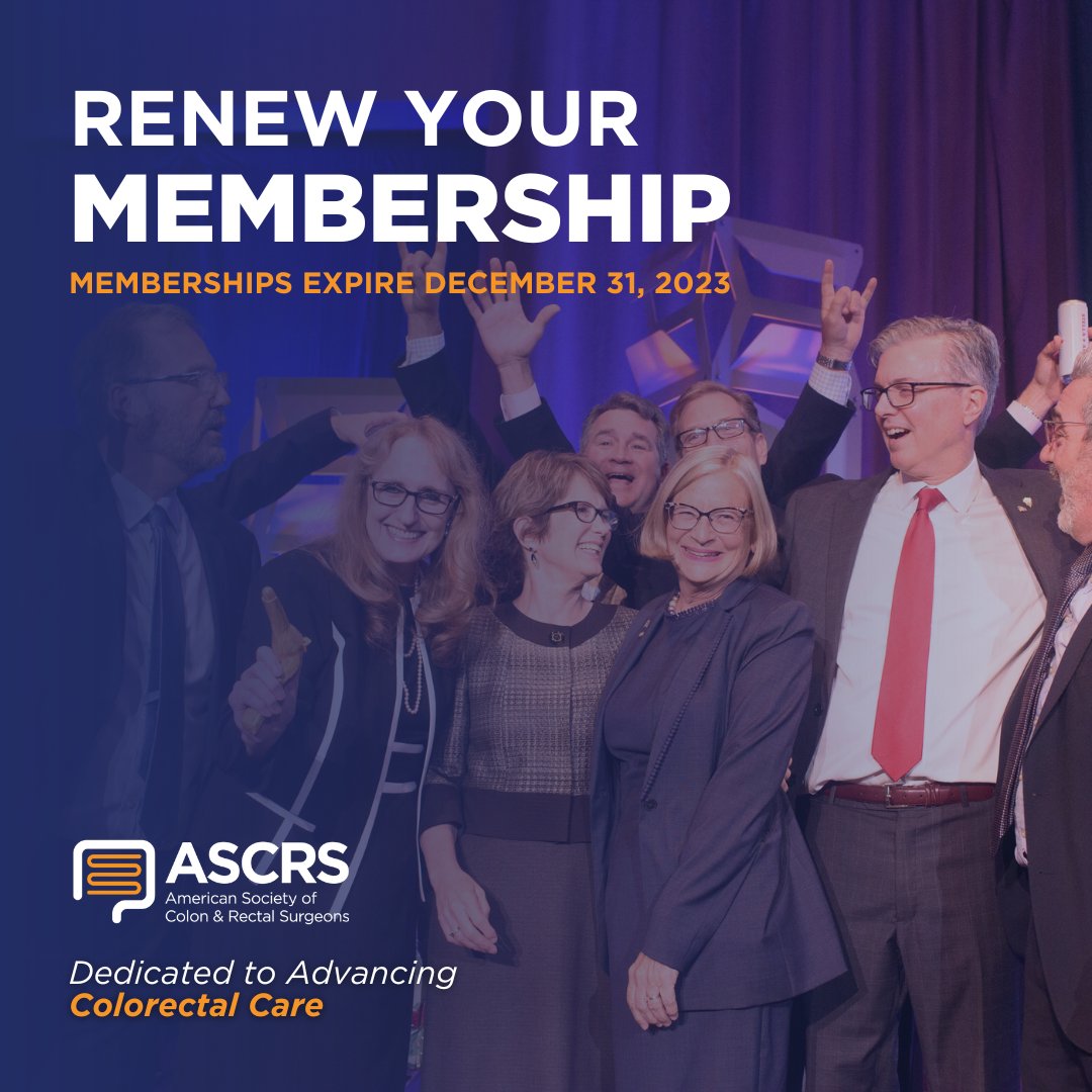 ASCRS_1 (@ascrs_1) on Twitter photo 🚨 Don't forget to renew your ASCRS membership dues by the end of the year!
Don't miss out on amazing benefits like the ASCRS U Education Portal or subscription and online access to <a href="/DCRjournal/">DCRjournal</a> 👉 Plus get discounted rate to #ASCRS24! Login to renew: register.fascrs.org/dues.aspx 🚨 Don't forget to renew your ASCRS membership dues by the end of the year!
Don't miss out on amazing benefits like the ASCRS U Education Portal or subscription and online access to <a href="/DCRjournal/">DCRjournal</a> 👉 Plus get discounted rate to #ASCRS24! Login to renew: register.fascrs.org/dues.aspx