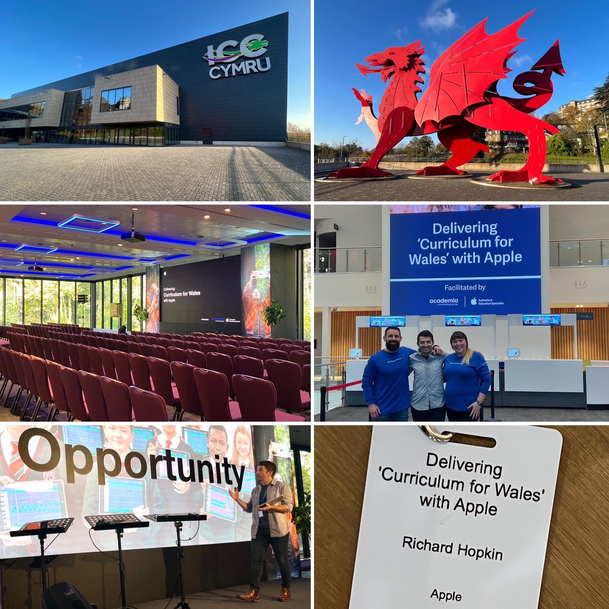 A pleasure to present and be part of ‘Delivering Curriculum for Wales’ with Apple. If you’d like to find out more about #GarageBand in the Classroom, or our story @StCyresSchool, please get in touch. @AppleEDU @AcademiaGroup @ICCWales