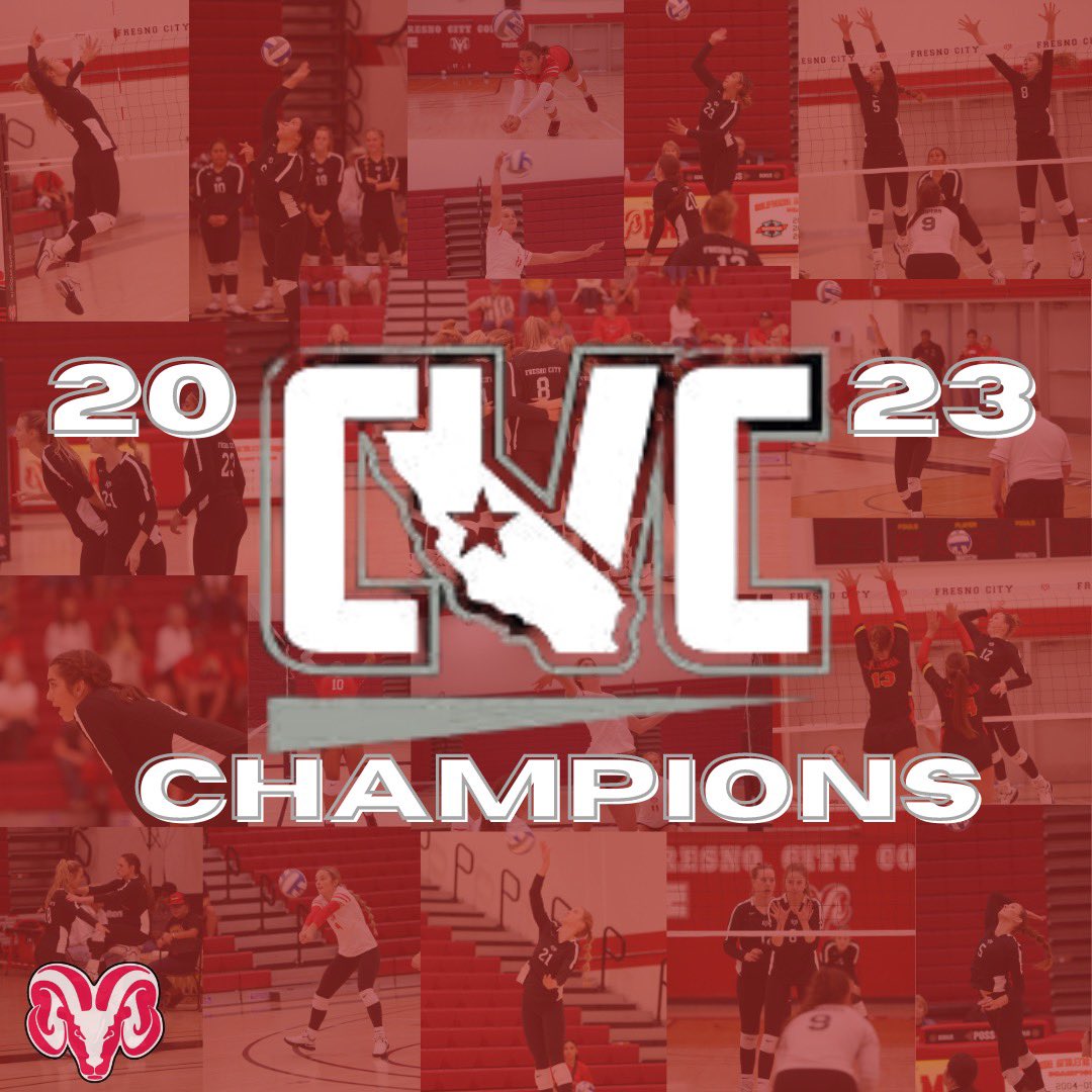 The legacy continues 👏👏👏 Big accomplishments this season for our 2023 CVC Champions (16-0)! 🏆 18 CVC Titles, 16x Undefeated Champions, and 16th Consecutive Title @cvc_sports @cccwvca @3C2Asports @SBemisOnline @FCCathletics @SCCCD @FoxSports1340 @PAGMETER 🐏🏐🤘