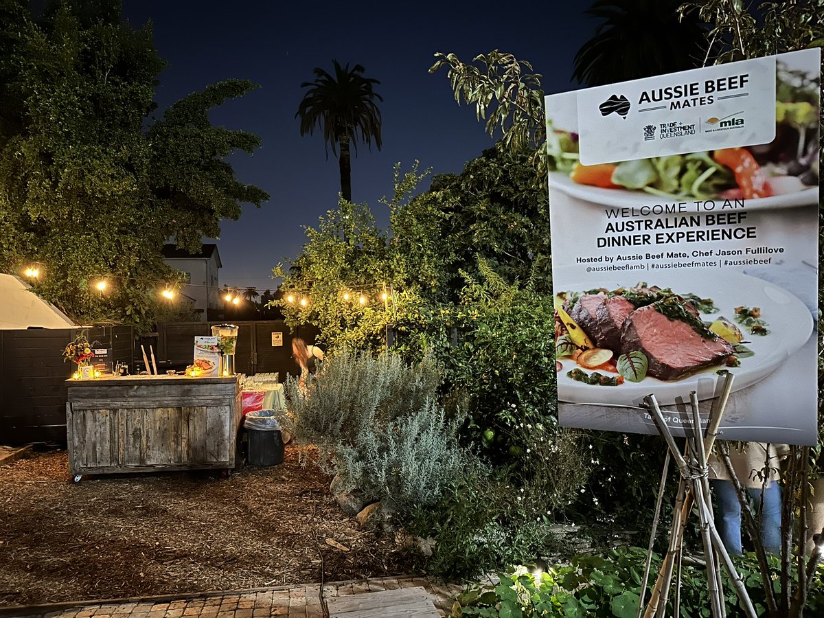 David Brown (@dpbrownsf) on Twitter photo Had a great night with sampling #aussiebeef from Queensland with <a href="/AussieBeefLamb/">Aussie Beef & Lamb</a> and <a href="/ChefFullilove/">Jason Fullilove</a> at Little City Farm in LA. #aussiebeedmates <a href="/meatlivestock/">Meat & Livestock Australia</a> <a href="/tradeinvestqld/">Trade and Investment Queensland</a> Had a great night with sampling #aussiebeef from Queensland with <a href="/AussieBeefLamb/">Aussie Beef & Lamb</a> and <a href="/ChefFullilove/">Jason Fullilove</a> at Little City Farm in LA. #aussiebeedmates <a href="/meatlivestock/">Meat & Livestock Australia</a> <a href="/tradeinvestqld/">Trade and Investment Queensland</a>
