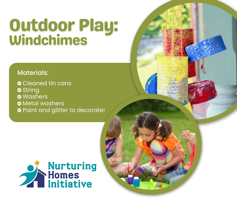 NurturingHomes's tweet photo. With the seasons changing it can often be harder to find activities to do outside. Check out a few of our Outdoor Play activities that can be incorporated into outdoor learning! These activities can be done with items you already have on hand. https://t.co/NmgrF3jZmG