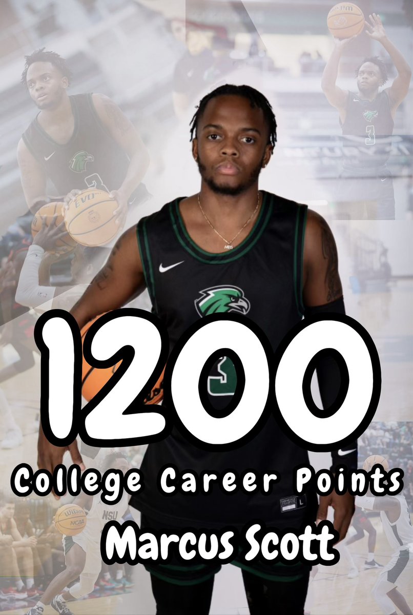 ScottsAllStar's tweet photo. Congrats to Marcus Scott V as his last game he scored his 1200th career point for his college career in only his 2nd game as a senior! #Marcusscott https://t.co/hVLXi86lex