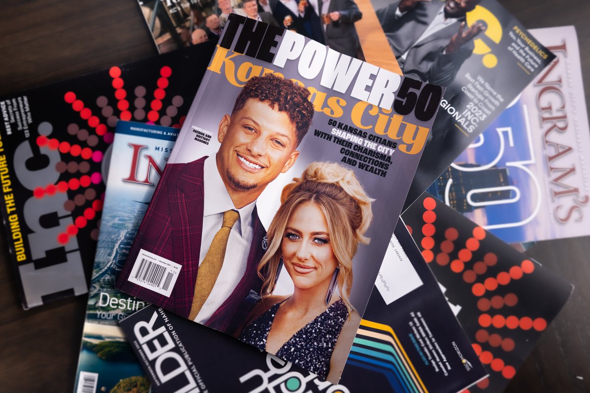 active_logic's tweet photo. What do Patrick Mahomes, Robert Kehoe, and Governor Mike Parsons all have in common?

They're all in the newest edition of Kansas City Magazine!

Big congratulations to Rob for earning a spot in Kansas City's Power 50 - The 50 Most Powerful People in KC! You're in remarkable company as you carve out your place in Kansas City's history!

(Find the full article in the thread below!)