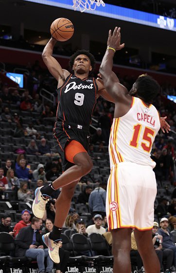 Pistons forward Ausar Thompson is the first NBA player since 1978 to ...