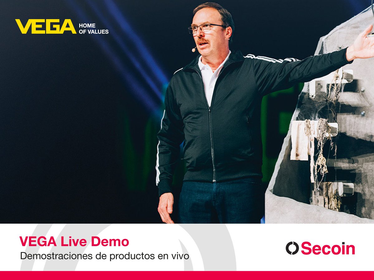 SecoinUy's tweet image. 🟡 VEGA Live Demo: aplicaciones en vivo y lo último en tecnología con el conocimiento de la industria y de sus aplicaciones que sólo #VEGA puede ofrecer. 

🔗 Más info: bit.ly/VEGA-ld

🏷️ #vegainstruments #vegalivedemo #webinar #instrumentacionindustrial #mediciondenivel