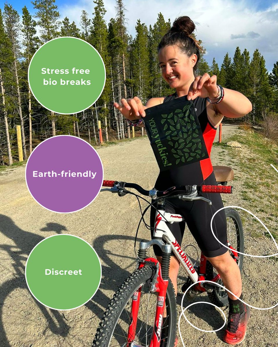 Thank you to our Zip Tie Partner, @your_yuckies!

"We're thrilled to be a VMBA partner this season and want to recognize all the awesome work on trail maintenance! Let's continue to keep the trails clean and Leave no trace! 🌱⛰   Stress-free bio breaks with YourYuckies 😄"