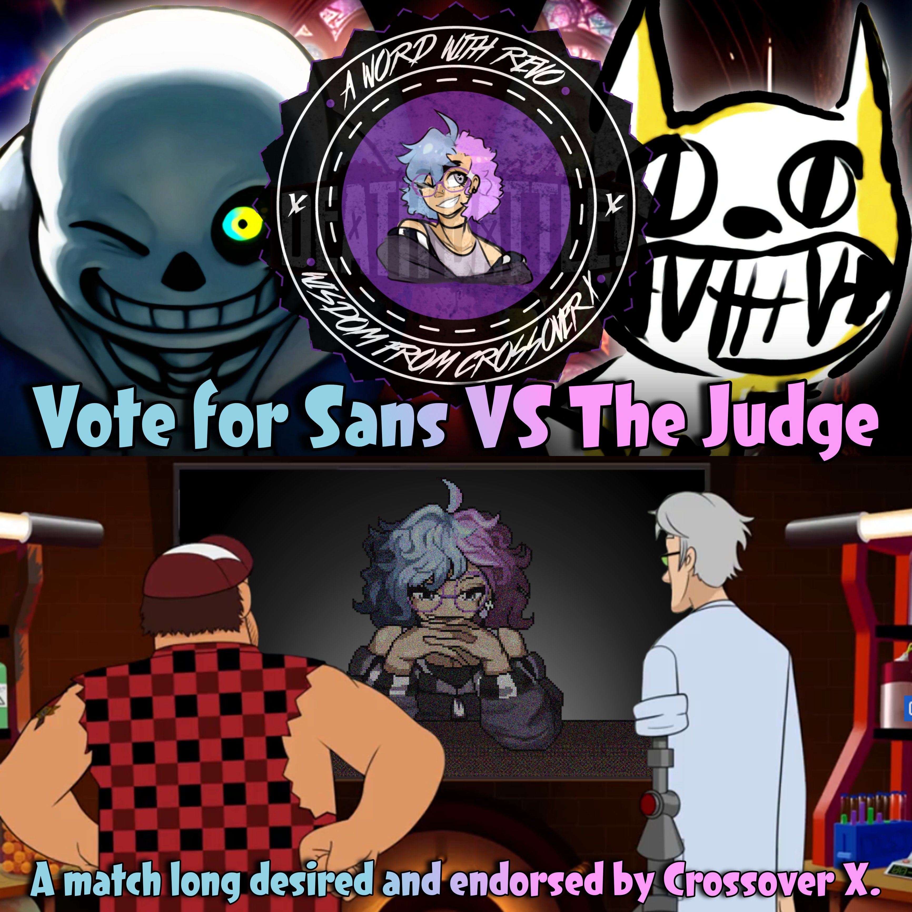 GumballViking on X: I really need to stress the importance Sans VS Judge  has for Death Battle, so here's a thread for the potential this MU has  should be it win the