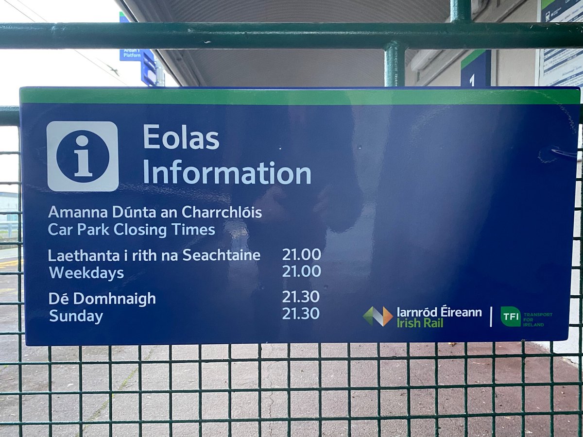 Castleconnell TidyTowns (@castleconnelltt) on Twitter photo Our train station just got new signage. Thanks to <a href="/TFIupdates/">Transport for Ireland</a>
for an excellent job. After 166 years our station is looking better than ever. As we move towards more Sustainable transport, we’d like to see additional services to Limerick, and Dublin. #SDG9 #SDG11 #SDG12. Our train station just got new signage. Thanks to <a href="/TFIupdates/">Transport for Ireland</a>
for an excellent job. After 166 years our station is looking better than ever. As we move towards more Sustainable transport, we’d like to see additional services to Limerick, and Dublin. #SDG9 #SDG11 #SDG12.