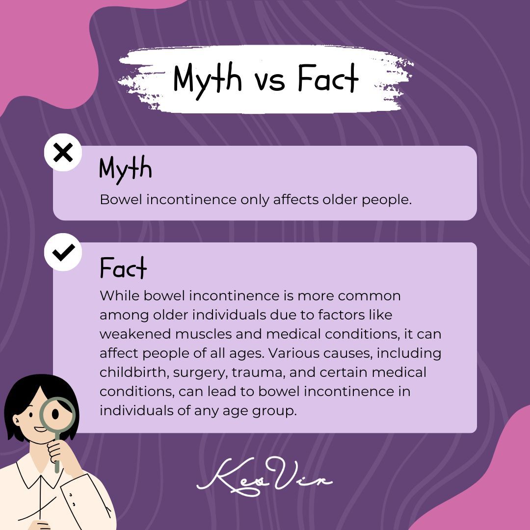 Don't Let Myths Fool You! 💬 Bowel incontinence can strike at any age.

#bowelincontinence #BowelHealth #swimwear #adaptiveclothing #specialneeds #downsyndrome #autism #specialneedsschools #learningdisability