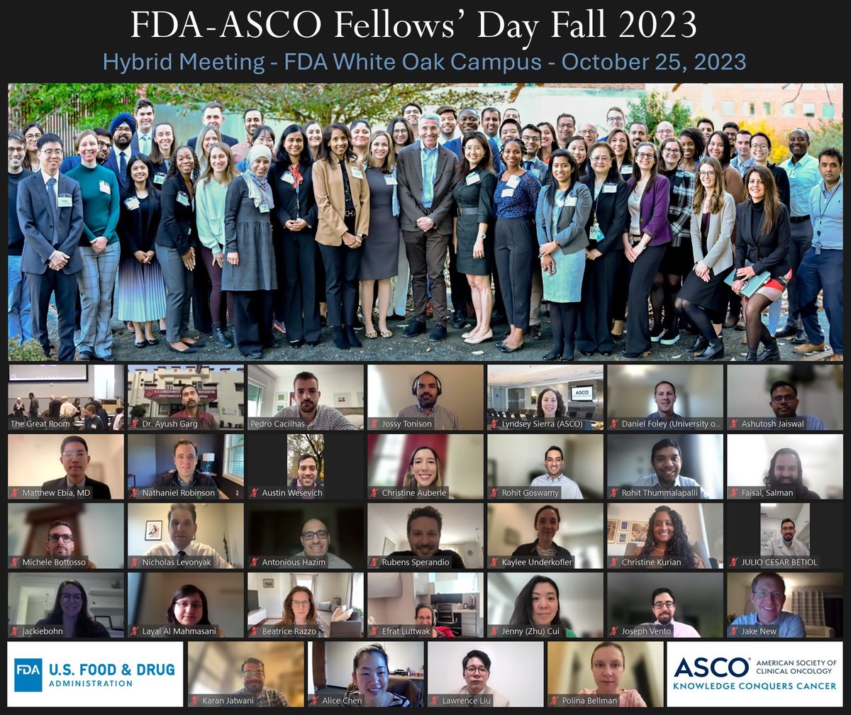 Applications for the February 2024 @FDAOncology-@ASCO Fellows Day Workshop are now being accepted until Nov 27! Apply online here asco.smapply.org/prog/FebruaryF…, and look forward to meeting the next group of fellows in a few months! #OCEProjectSocrates