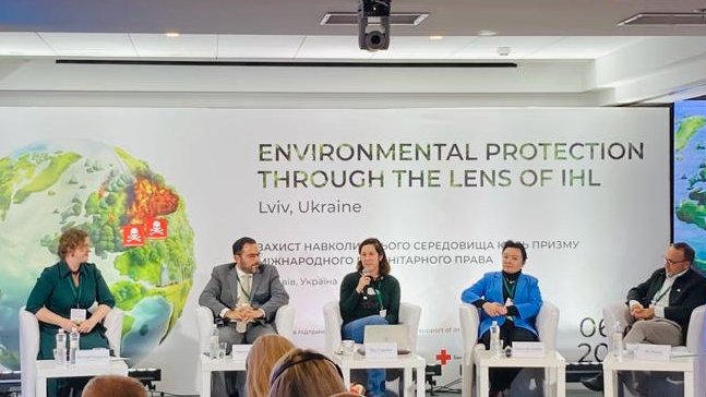 Stavros Pantazopoulos (@stavrospantazo1) on Twitter photo I'm very thankful to <a href="/RedCrossUkraine/">Ukrainian Red Cross</a> and #NataliiaHendel for their kind invitation to join the conference on 'Environmental Protection Through #IHL'. This event attests to the unwavering Ukrainian efforts to protect and restore the #environment. <a href="/TMCAsser/">T.M.C. Asser Instituut</a> <a href="/Intlaw_eci/">ErikCastrénInstitute</a> <a href="/AthensPIL/">Athens PIL</a> I'm very thankful to <a href="/RedCrossUkraine/">Ukrainian Red Cross</a> and #NataliiaHendel for their kind invitation to join the conference on 'Environmental Protection Through #IHL'. This event attests to the unwavering Ukrainian efforts to protect and restore the #environment. <a href="/TMCAsser/">T.M.C. Asser Instituut</a> <a href="/Intlaw_eci/">ErikCastrénInstitute</a> <a href="/AthensPIL/">Athens PIL</a>