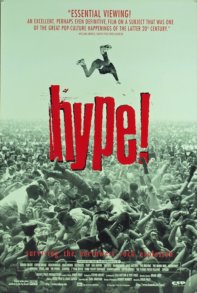 On this day in 1996, Hype!, a documentary about the northwest music scene, is released in theatres.