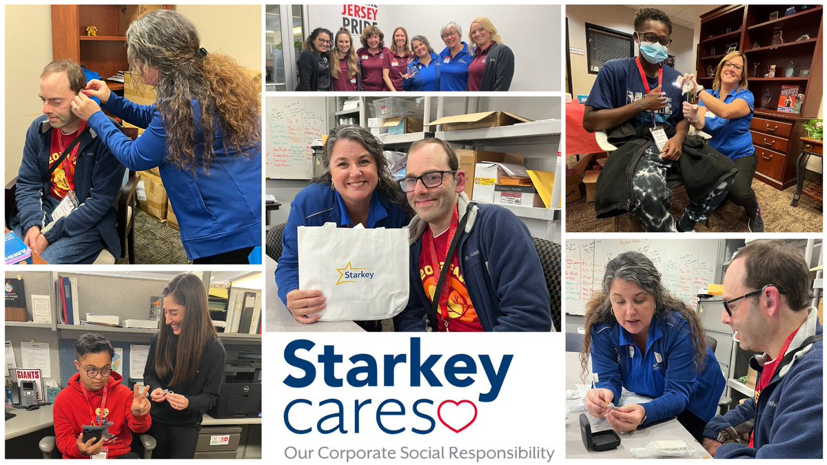 Our #InclusionRevolution partner <a href="/starkeyhearing/">Starkey Hearing</a> changed more athletes' lives this weekend during an event hosted by <a href="/SONewJersey/">Special Olympics NJ</a>, providing free screenings, hearing instruments - and a ton of smiles! 😀 #InclusiveHealth #StarkeyCares