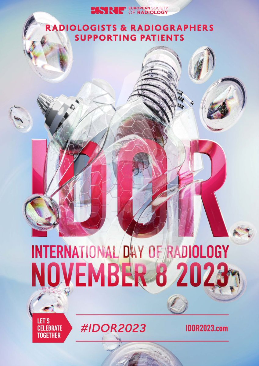 The field of radiology is made up of incredible professionals in a variety of specialty areas. Join us in celebrating radiologists and professionals from related fields for International Day of Radiology! #IDOR0223 Find out more: bit.ly/3DSMVS0