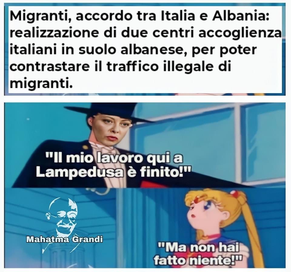 #migranti #accordo #Albania #8novembre23 #mahatmagrandi