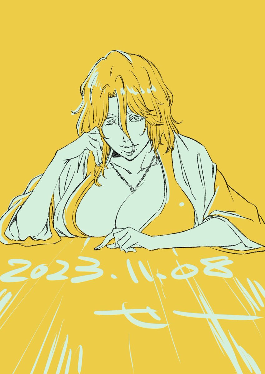 sey__'s tweet photo. 息抜き乱菊さん。いいよね https://t.co/o76b72u2C7