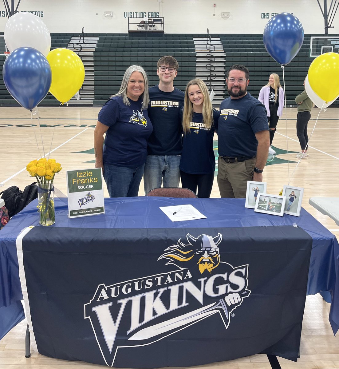 Congratulations to Izzie on signing her NLI to play at Augustana University! 
Looking forward to watching her take the field with <a href="/AugieSoccer/">Augustana Soccer</a>!