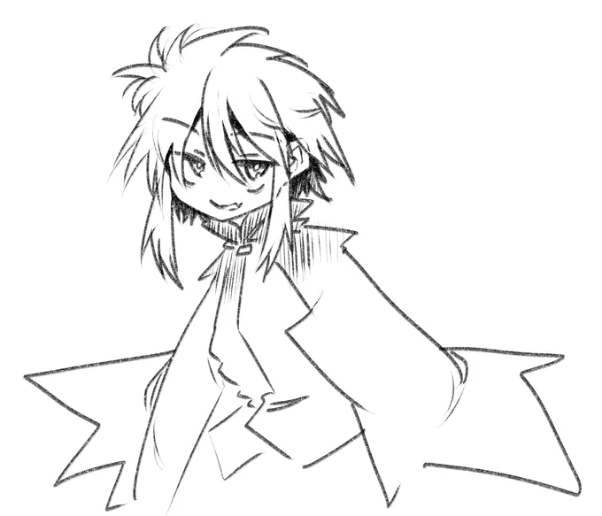 手癖で描いたラクガキ