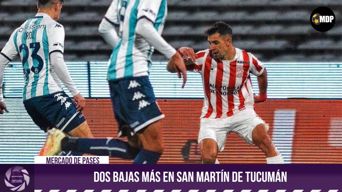 MDePasesPN's tweet photo. #MercadoDePases | 🚨 Leandro Ciccolini y Brian Andrada NO van a seguir en #SanMartinTuc y rescindirán sus contratos en breve. Los dos regresan a #GimnasiaMza✍️🏼. https://t.co/ZBOtZSqyZX