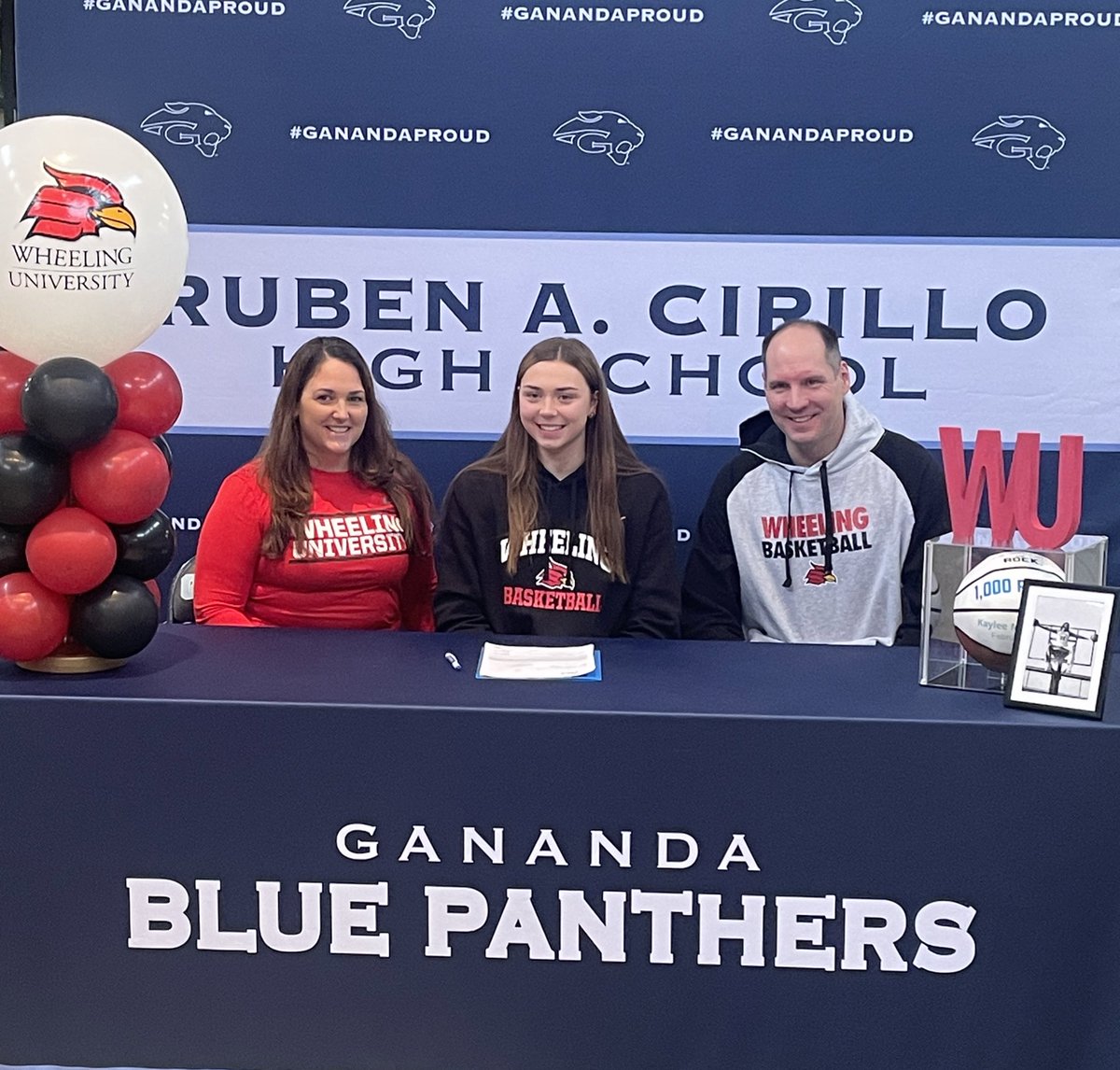 We are so #Ganandaproud of Kaylee!!!  Congratulations on your National Letter of Intent signing to Wheeling University to continue your education and basketball. <a href="/WeAreGananda/">Gananda Schools</a>
