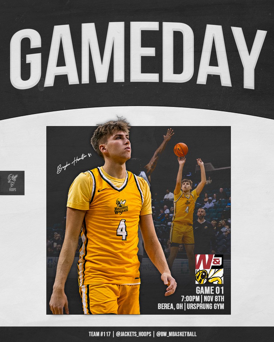 𝙨𝙚𝙖𝙨𝙤𝙣 𝙤𝙥𝙚𝙣𝙚𝙧

🆚Washington &amp; Jefferson 
📍Ursprung Gym
⏰7:00PM

#Team117