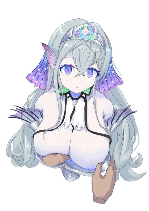 #いいおっぱいの日
ティアラメンツ・キトカロス
でっかいのが見たかったから巨大化装備しました

二枚目はピンク色差分 好みに合わせてお楽しみください 