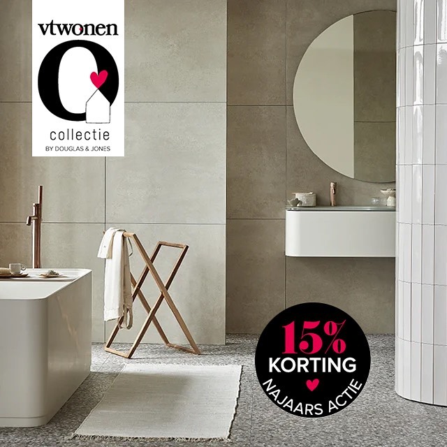 Tegeldepot's tweet photo. Profiteer dit najaar van extra voordeel: 15% korting op actietegels van Douglas &amp; Jones, de serie Composite, Raw en Onyx! 🤩 Bekijk deze actie op onze website 👉🏻https://t.co/jeCtC4sYh0 of kom langs in onze showroom! #vtwonen #actie #tegeldepot https://t.co/XGRAak0tkP