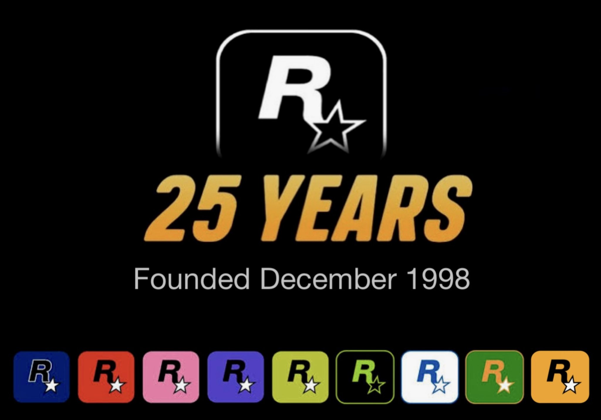 Rockstar Games on X: Next month marks the 25th anniversary of Rockstar  Games. Thanks to the incredible support of our players worldwide, we have  had the opportunity to create games we are