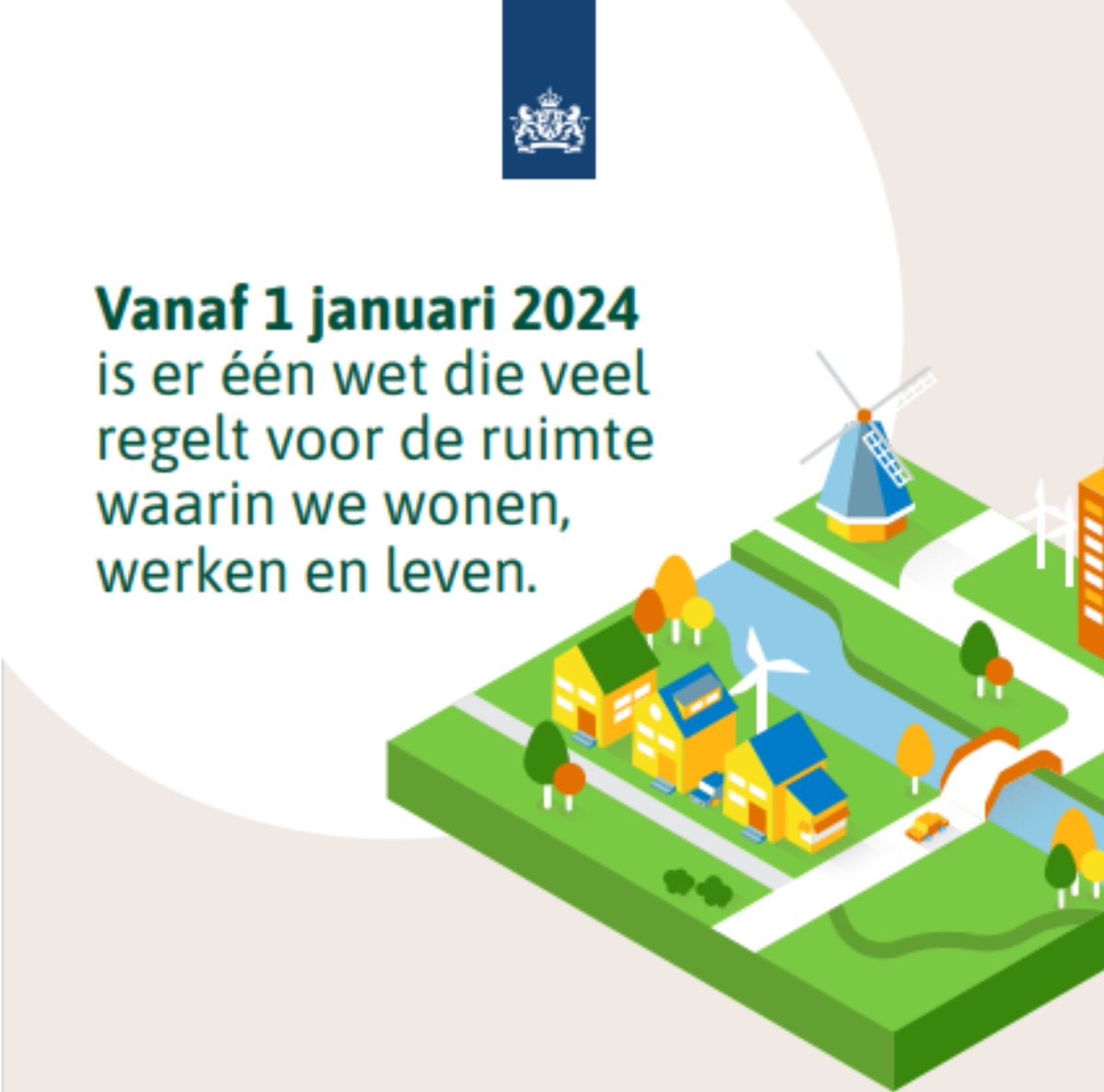 HetHogeland's tweet photo. 🚨 Vanaf 1 januari 2024 geldt de Omgevingswet. Vanaf dan vervangt het (tijdelijke) omgevingsplan de bestemmingsplannen. We hebben dan 1 omgevingsplan voor de hele gemeente, waarin staat wat er wel of niet mag in de omgeving. Lees hier meer: https://t.co/rNjIjrg3iv https://t.co/73exDCTQAd