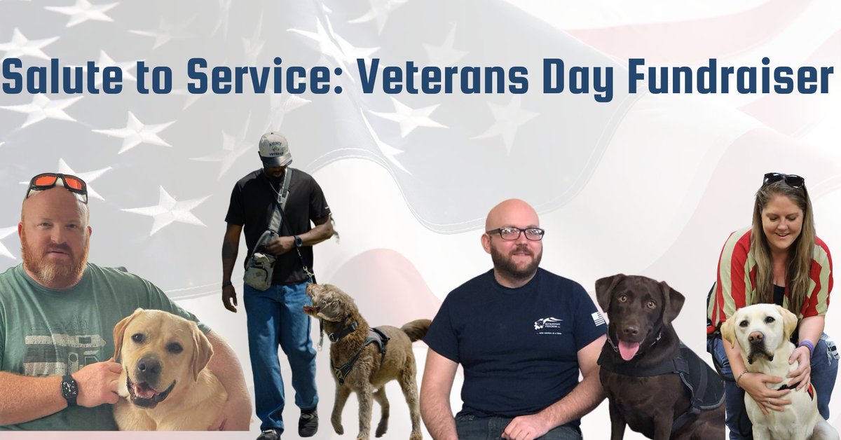 Help us honor the service and sacrifice of our nation's heroes by supporting the training and placement of Service Dogs. Every contribution brings us closer to giving a Veteran a new leash on life. Donate today!
facebook.com/donate/8495395…
#VeteransDay #Veteran #service #dogs