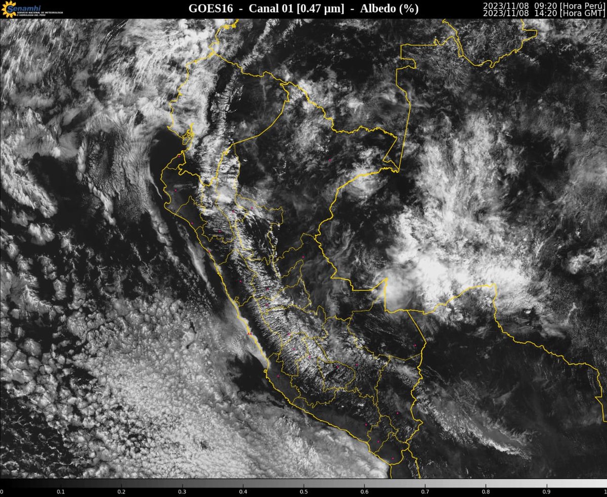 climatologa's tweet photo. A nivel #costero predomina cielo despejado 🌞 desde #Tumbes hasta #Tacna , excepto #Lima ☁️.

#Lima
#Jueves ⛅️🌤🌤
#Viernes🌥⛅️⛅️

Reporte 9am ☁️
#JesusMaria
19.3 Hr 85%
#SanBorja
19.7 Hr82%
#VMT
20.8 Hr79%
🌧 0.2 mm (2-3 am)
🌧0.1 mm (6am)
#LaMolina
18.6 Hr 85%
Datos Senamhi https://t.co/bORjZKSkqg