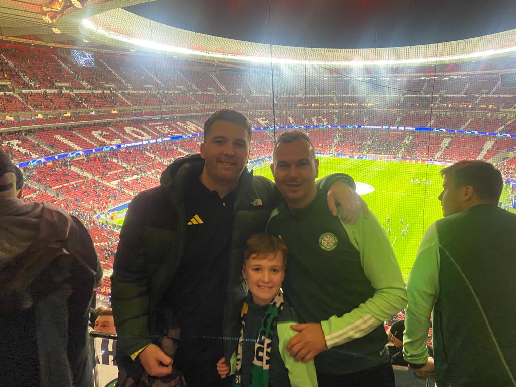 Great trip with the boy, he will see a win soon enough