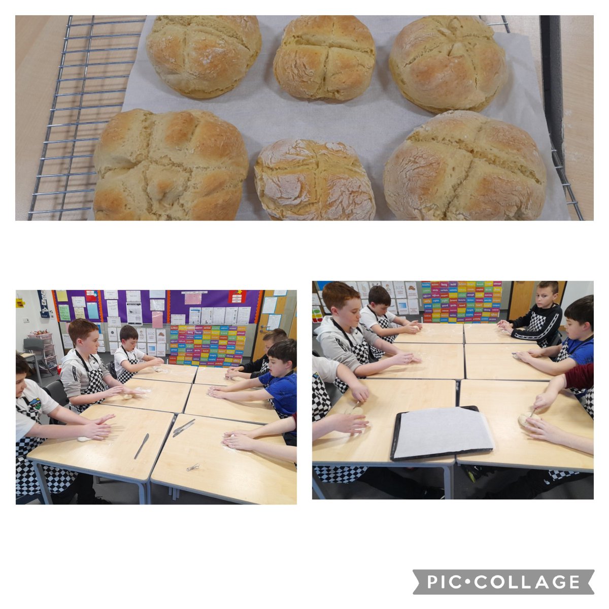 PrimaryHilltop's tweet image. Calder have been to continuing to learn more about the story of Jesus Feeding the 5000. This afternoon we made some Soda Bread #10mustknowbiblestories #bakingbread