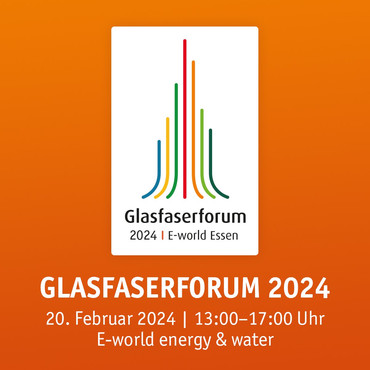 MICUS Strategieberatung (@micus_d) on Twitter photo Kostenfreie Tickets für das #GlasfaserforumNRW am 20.02.2024 in Essen im Rahmen der <a href="/EworldEssen/">E-world energy & water</a>
ab sofort im Online-Ticketshop unter messe-ticket.de/E-World/E-worl… erhältlich. Kostenfreie Tickets für das #GlasfaserforumNRW am 20.02.2024 in Essen im Rahmen der <a href="/EworldEssen/">E-world energy & water</a>
ab sofort im Online-Ticketshop unter messe-ticket.de/E-World/E-worl… erhältlich.