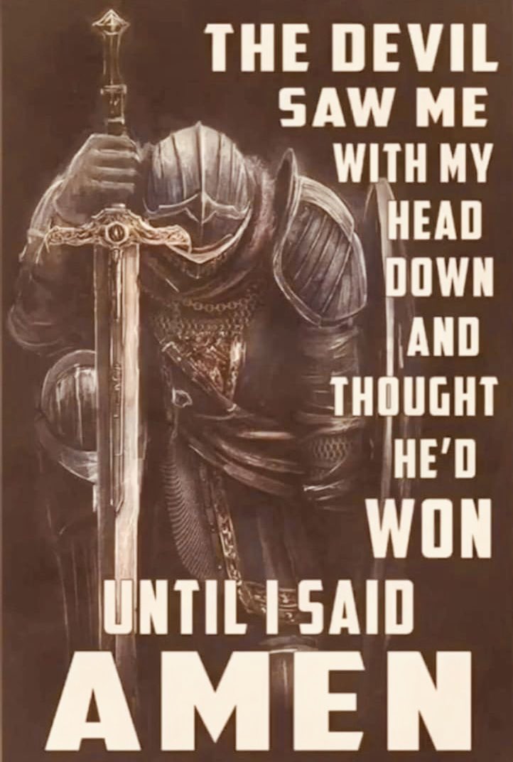 Emmanue37844681's tweet photo. Psalms 23:4
“Yea, though I walk through the valley of the shadow of death, I will fear no evil: for thou art with me; thy rod and thy staff they comfort me.” ✝️💪🏻 https://t.co/HCDsCoXPk1