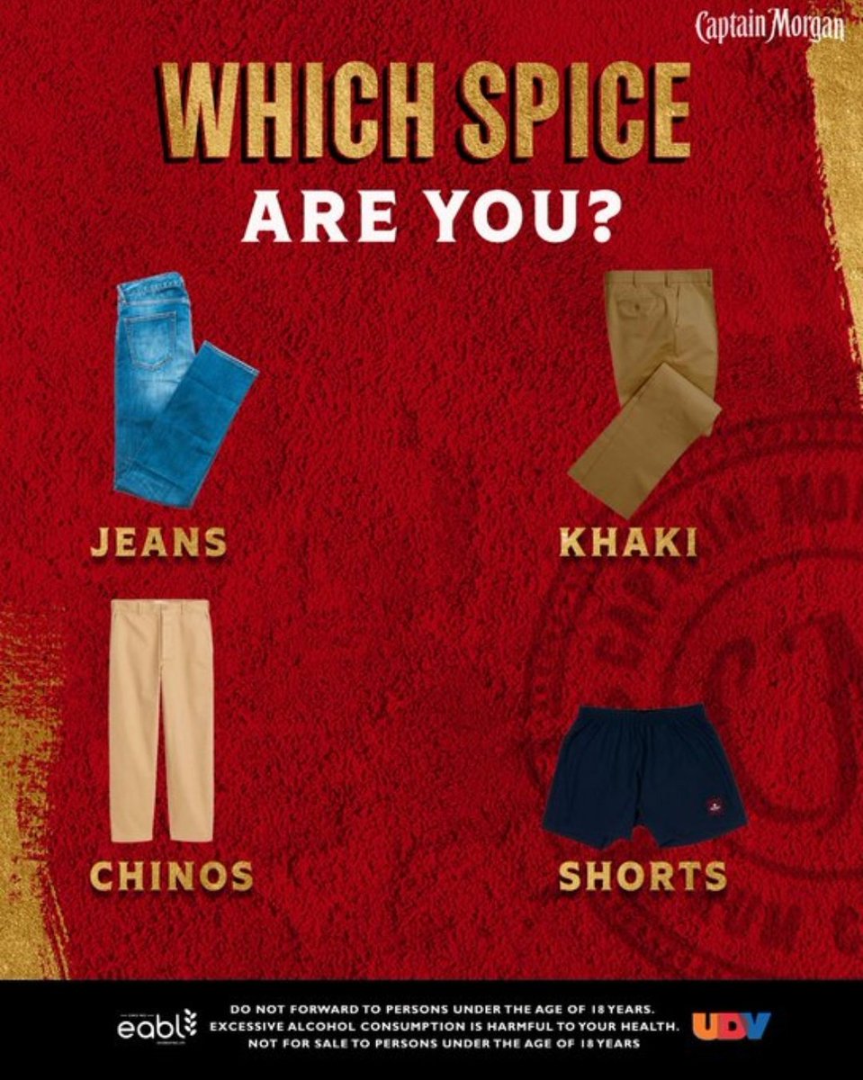 wakio_esi's tweet photo. Guys, my spice is Genger Beer , what about you @minowettKE? 
Buy a 750ml @ 1100 or 250ml @ 400 from https://t.co/tM0opeXnk7 to get a ticket to TRM Parking Lot, Nairobi, on 11/11/2023. It has delicious taste &amp; is available countrywide.
@CapMorganGoldKe 
#CaptainMorganKe
#SpiceOn https://t.co/S9YJSMonI7