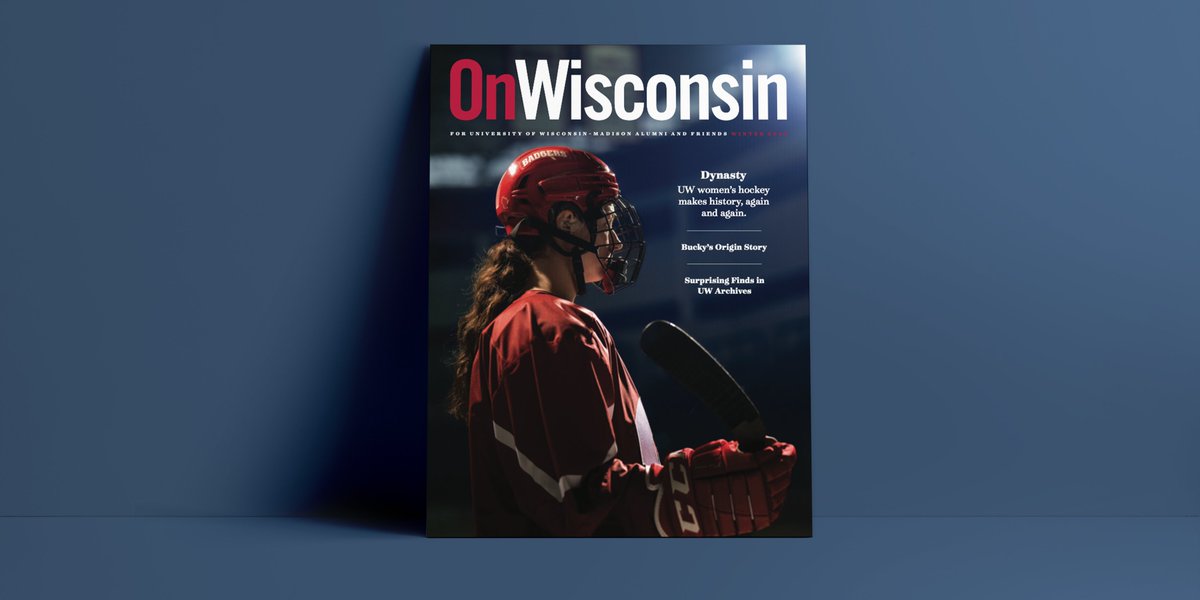 Welcome to our winter issue! We mark <a href="/UWMadison/">UW–Madison</a>’s 175th anniversary by celebrating the indomitable <a href="/BadgerWHockey/">Wisconsin Hockey</a> program, Bucky Badger’s origins, and many current and long-lost traditions, as well as faculty, students and alums who are rocking the world.  onwisconsin.uwalumni.com