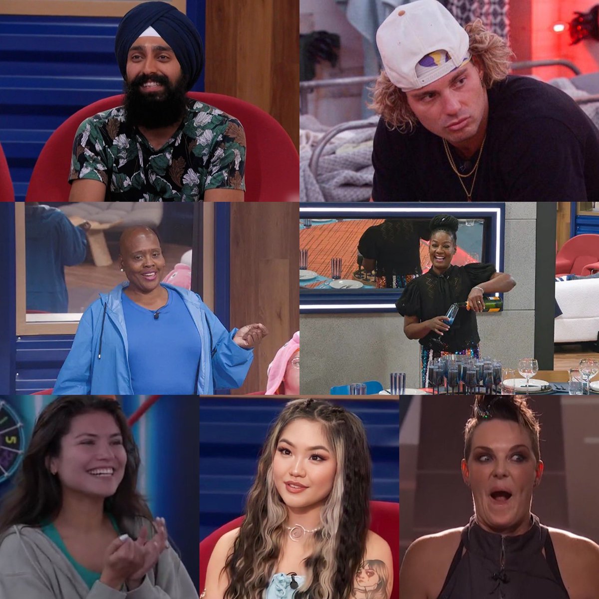 Connorreality's tweet photo. Only on Big Brother where we can have FIVE women in the final 7 and somehow still have an all male final 2 🥴 #BB25 https://t.co/ndQ1irIZWN
