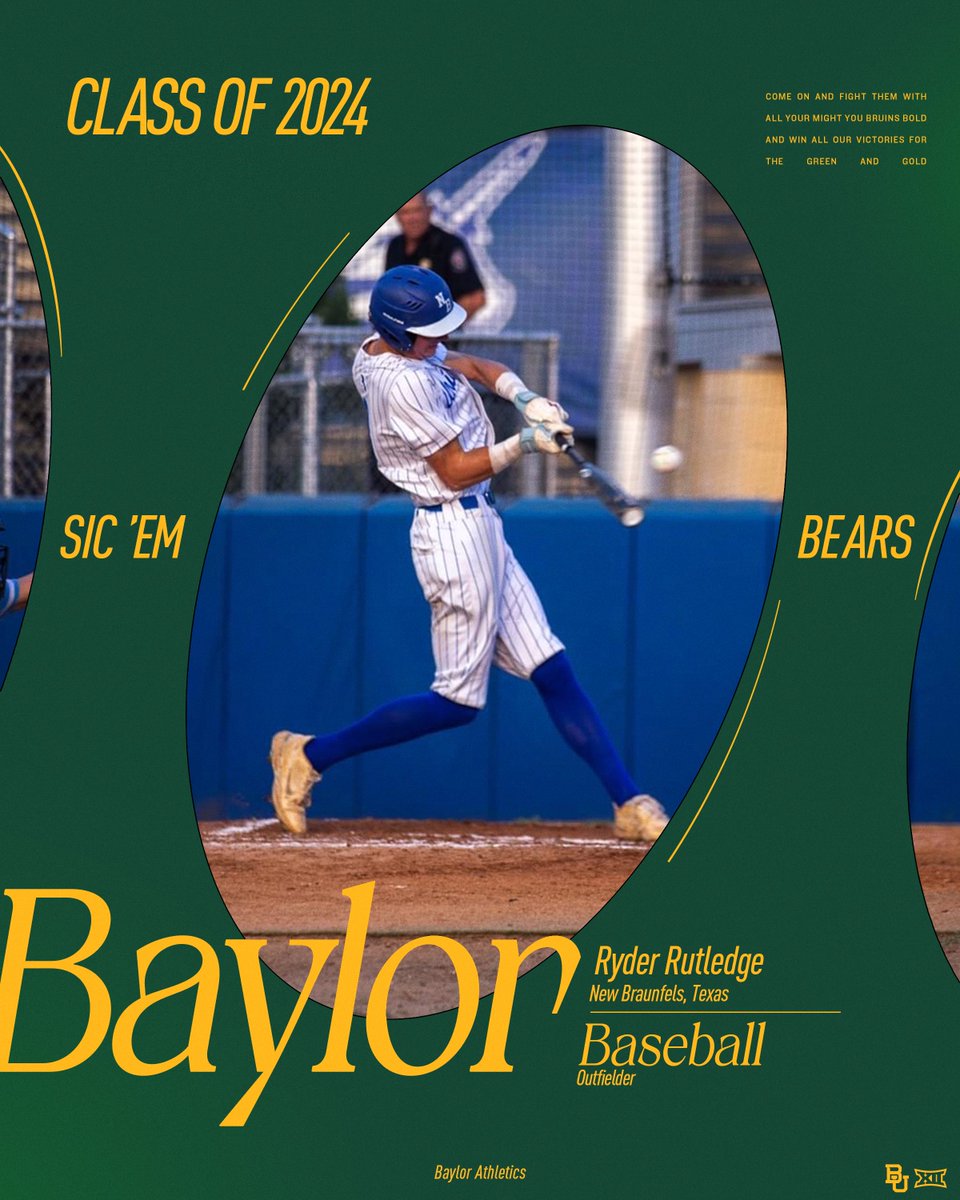 Baylor Baseball (@baylorbaseball) on Twitter photo Carrying on a š½šš®š”š¤š§ š”ššššš® š»
ā
<a href="/RyderRutledge3/">Ryder Rutledge</a>
#SicEm š»ā¾ļø | #Together Carrying on a š½šš®š”š¤š§ š”ššššš® š»
ā
<a href="/RyderRutledge3/">Ryder Rutledge</a>
#SicEm š»ā¾ļø | #Together